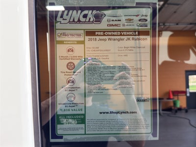 2018 Jeep Wrangler JK Unlimited Rubicon