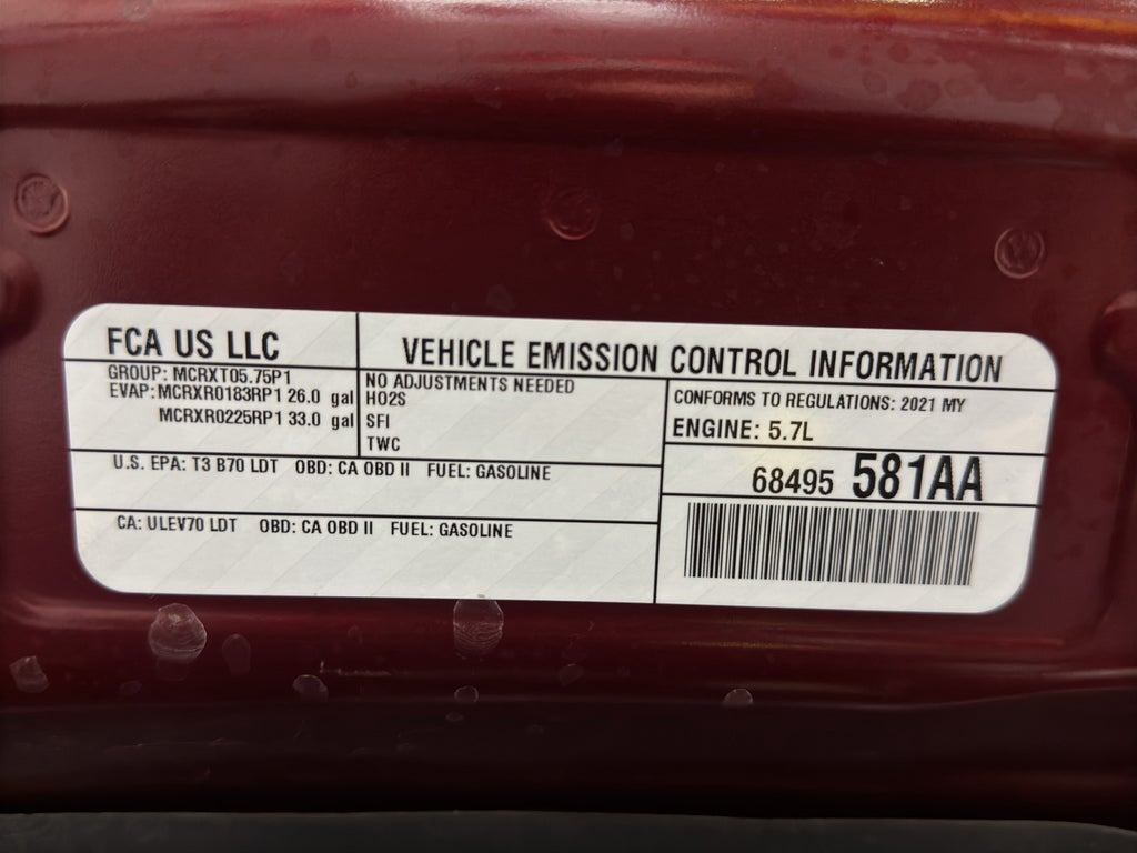 2021 RAM 1500 Laramie