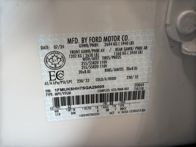 2025 Ford Explorer Platinum