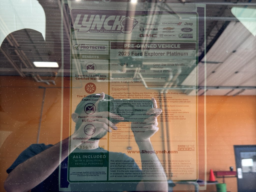 2025 Ford Explorer Platinum