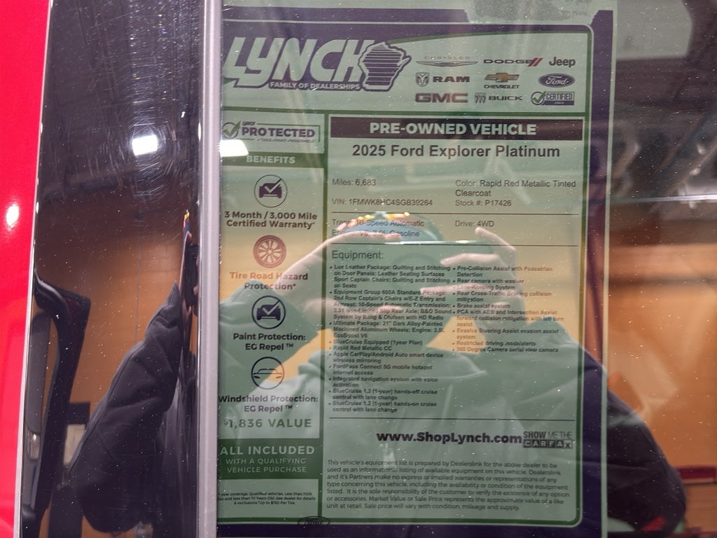2025 Ford Explorer Platinum