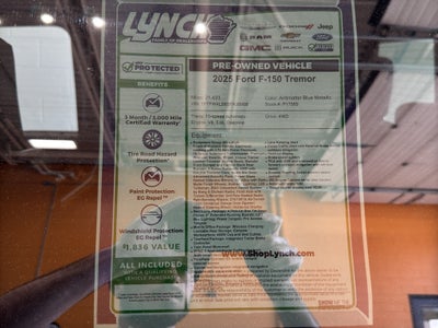 2025 Ford F-150 Tremor