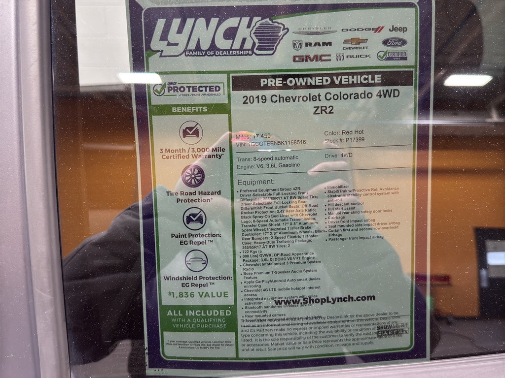 2019 Chevrolet Colorado 4WD ZR2