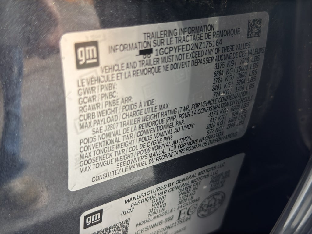 2022 Chevrolet Silverado 1500 LTD LT Trail Boss