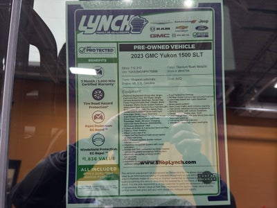 2023 GMC Yukon SLT