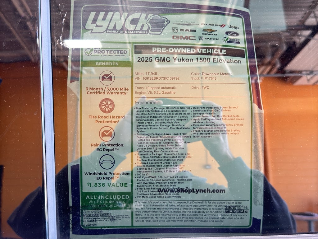 2025 GMC Yukon Elevation