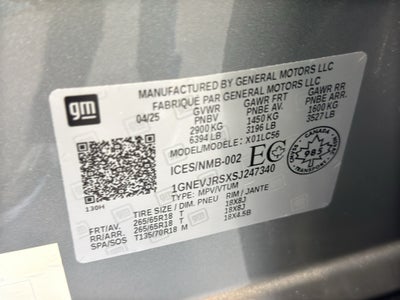 2025 Chevrolet Traverse Z71