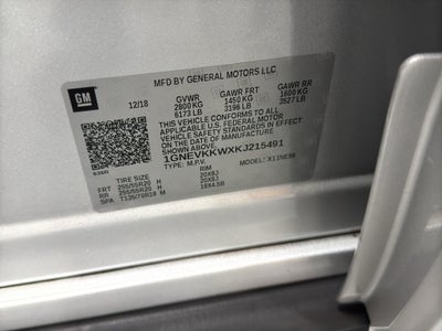 2019 Chevrolet Traverse Premier