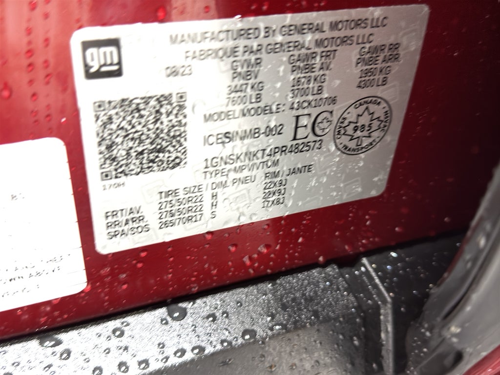 2023 Chevrolet Tahoe LT