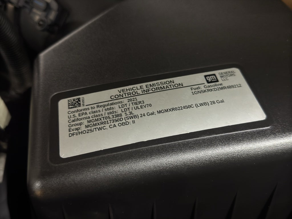 2021 Chevrolet Tahoe RST