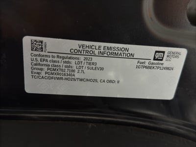 2023 GMC Canyon Elevation