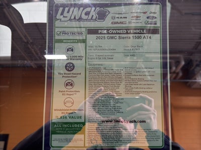 2025 GMC Sierra 1500 AT4