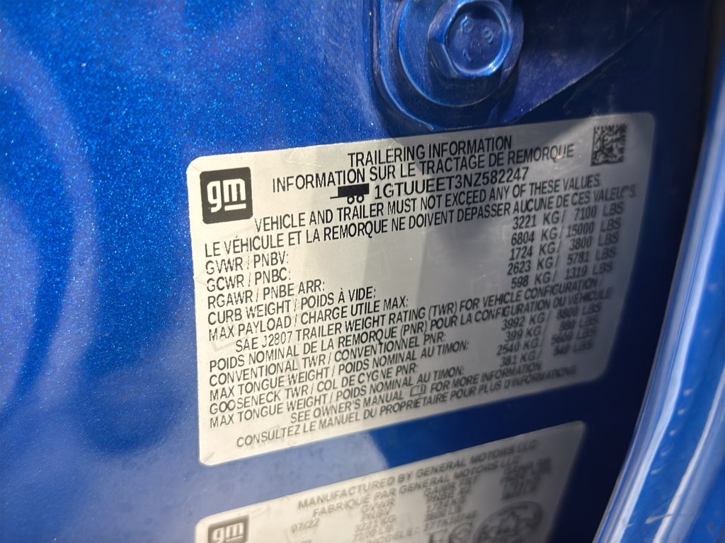 2022 GMC Sierra 1500 AT4