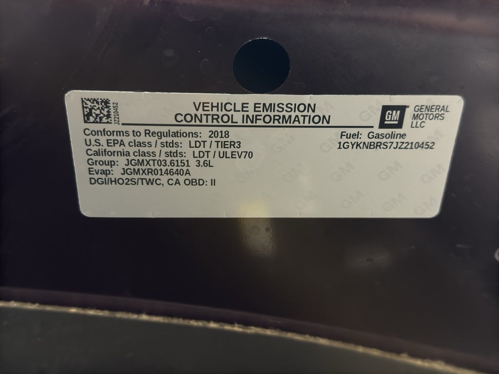 2018 Cadillac XT5 AWD