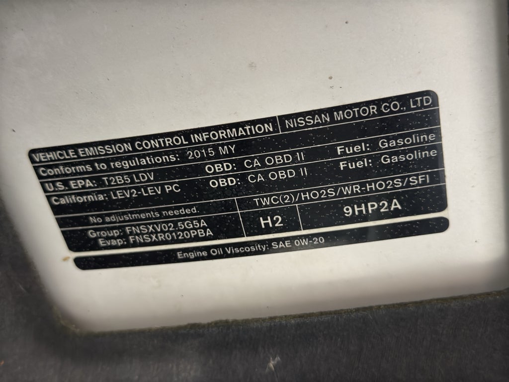 2015 Nissan Altima 2.5