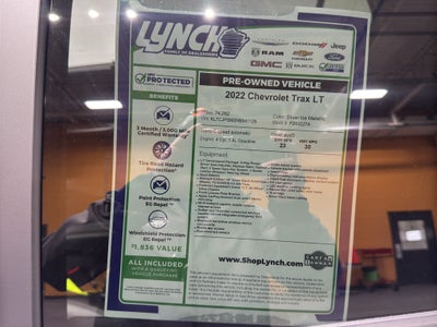 2022 Chevrolet Trax LT