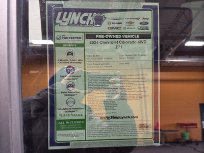 2024 Chevrolet Colorado Z71