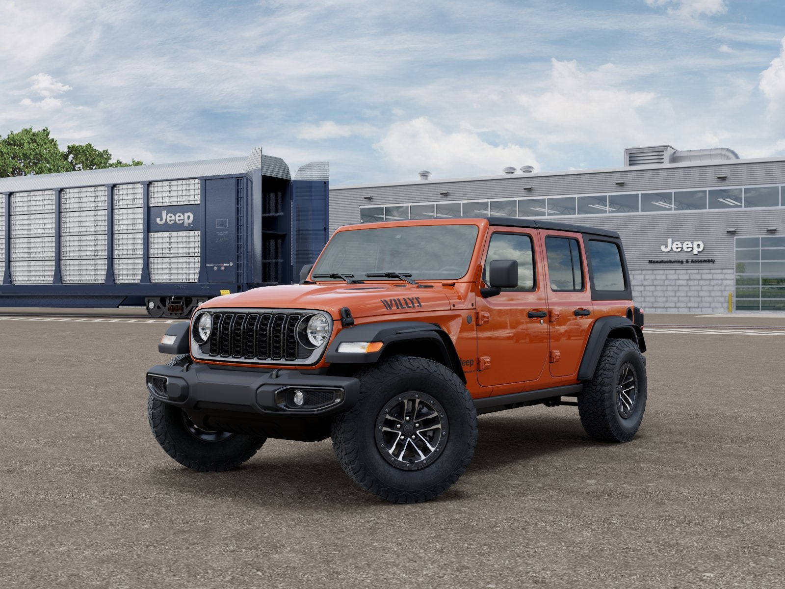 2026 Jeep Wrangler Willys Orange Crush xTREME