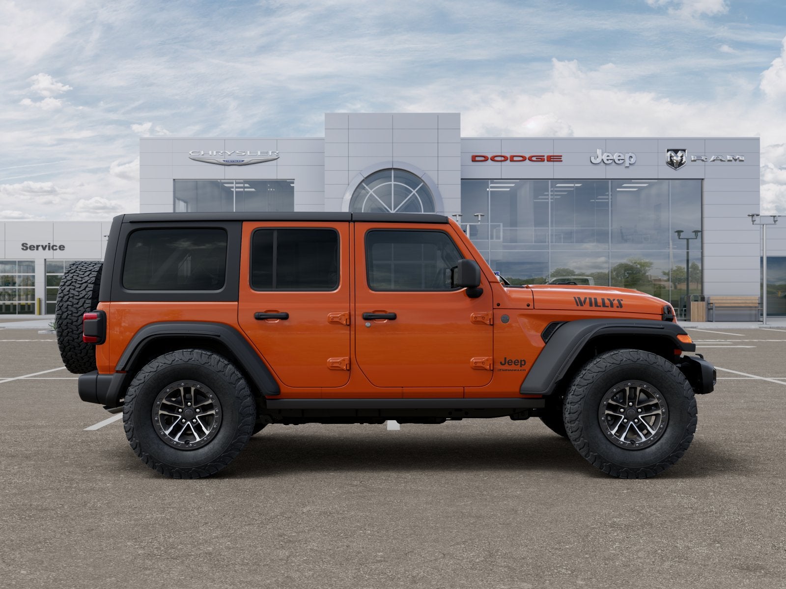 2026 Jeep Wrangler Willys Orange Crush xTREME