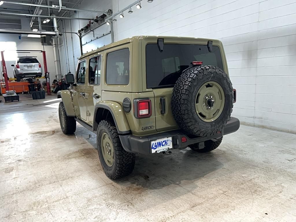 2025 Jeep Wrangler 4xe Willys '41 Black Leather
