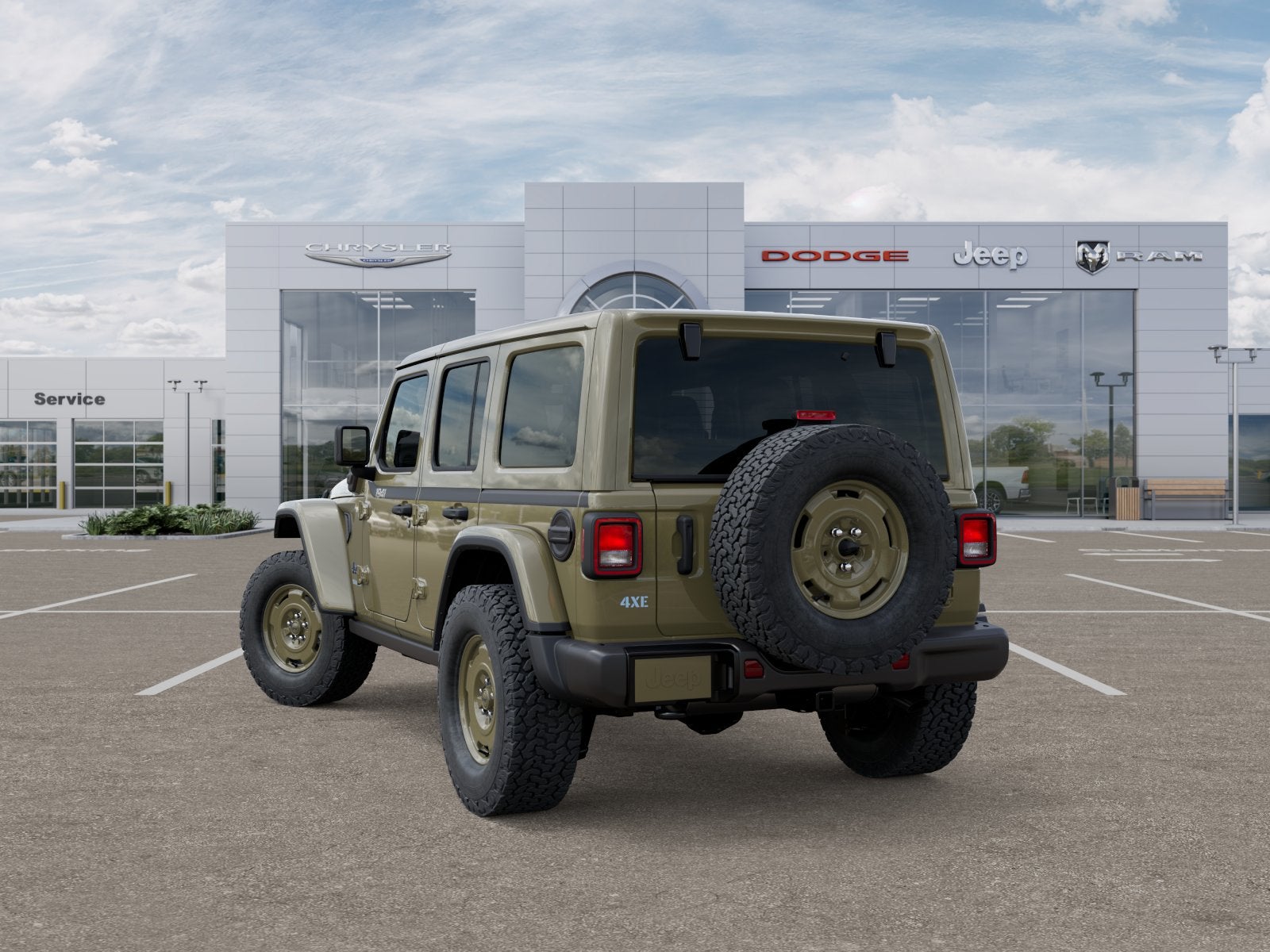 2025 Jeep Wrangler 4xe Willys '41 Black Leather