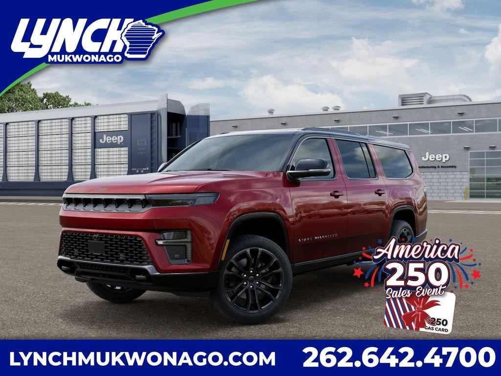2026 Jeep Grand Wagoneer L Summit Obsidian
