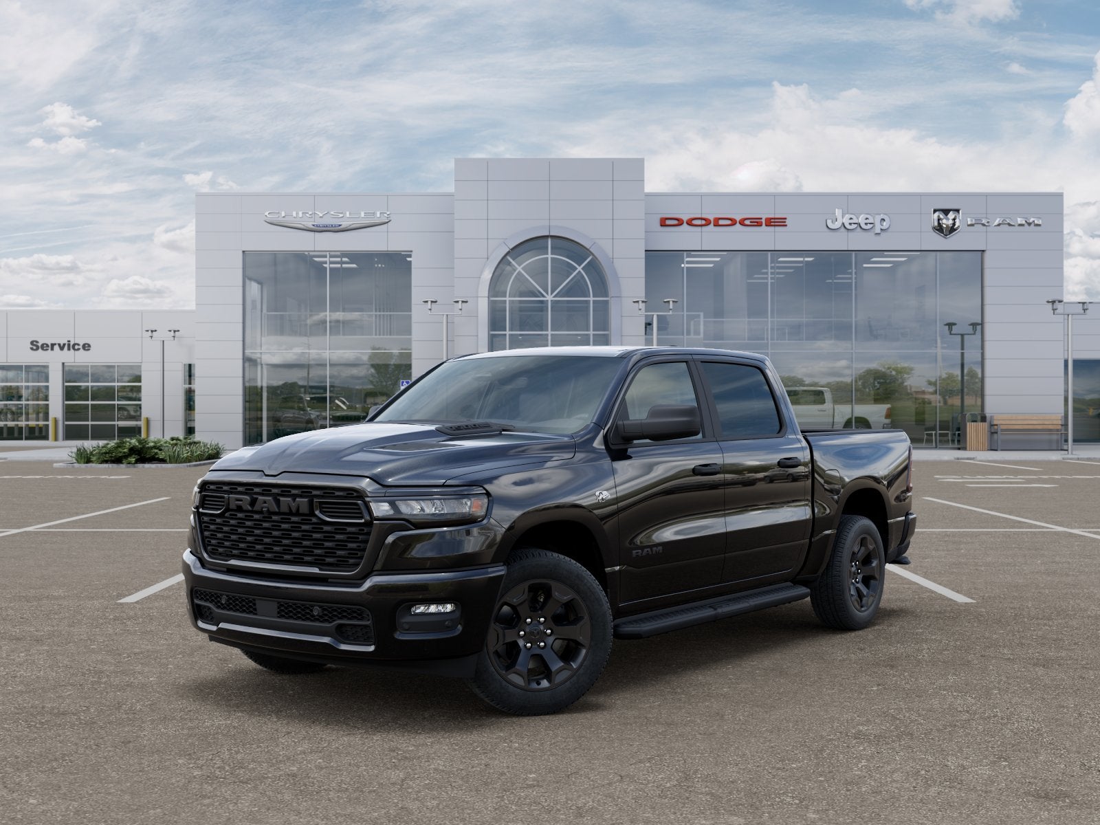 2026 RAM 1500 Express Black Swan Hemi