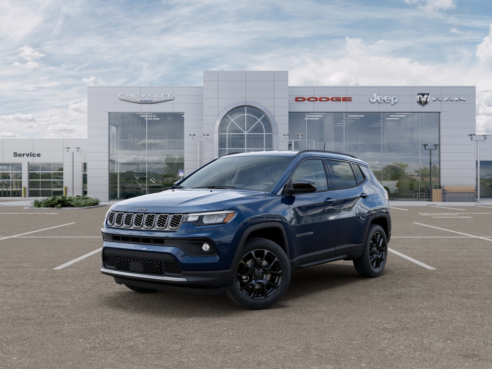 2026 Jeep Compass Latitude Altitude Blue Pearl