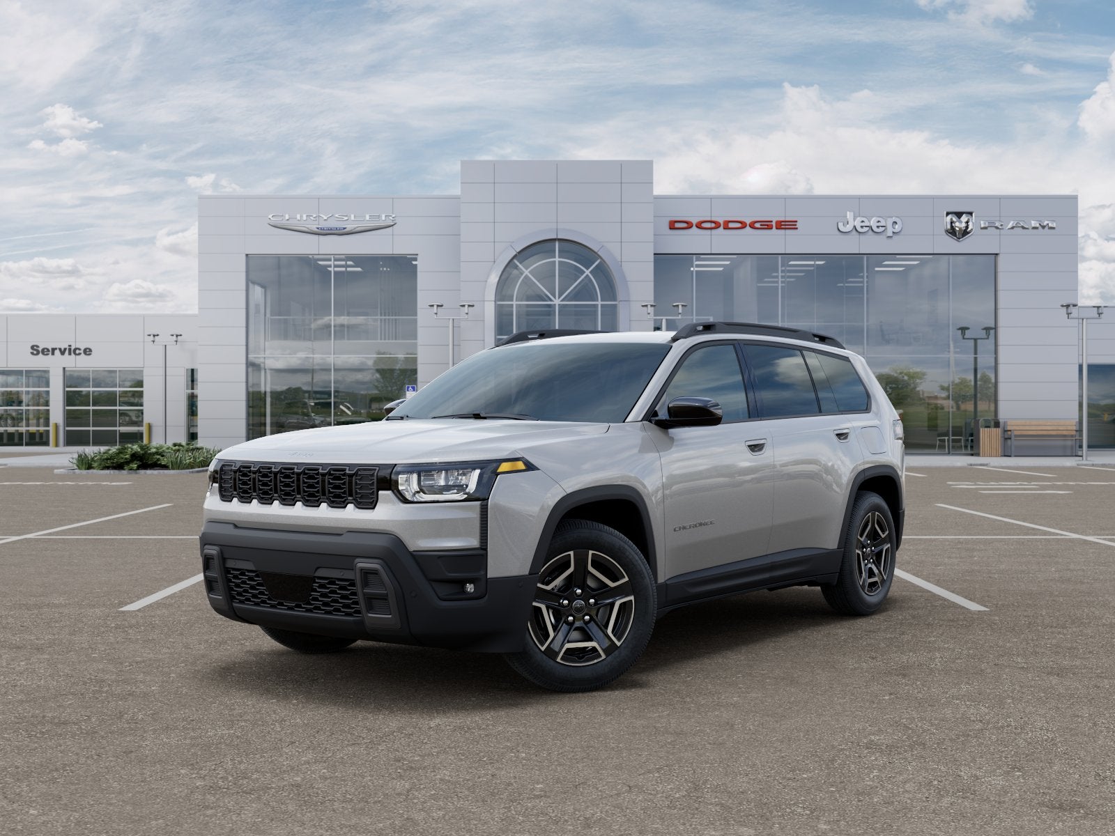 2026 Jeep Cherokee Laredo Silver Streak