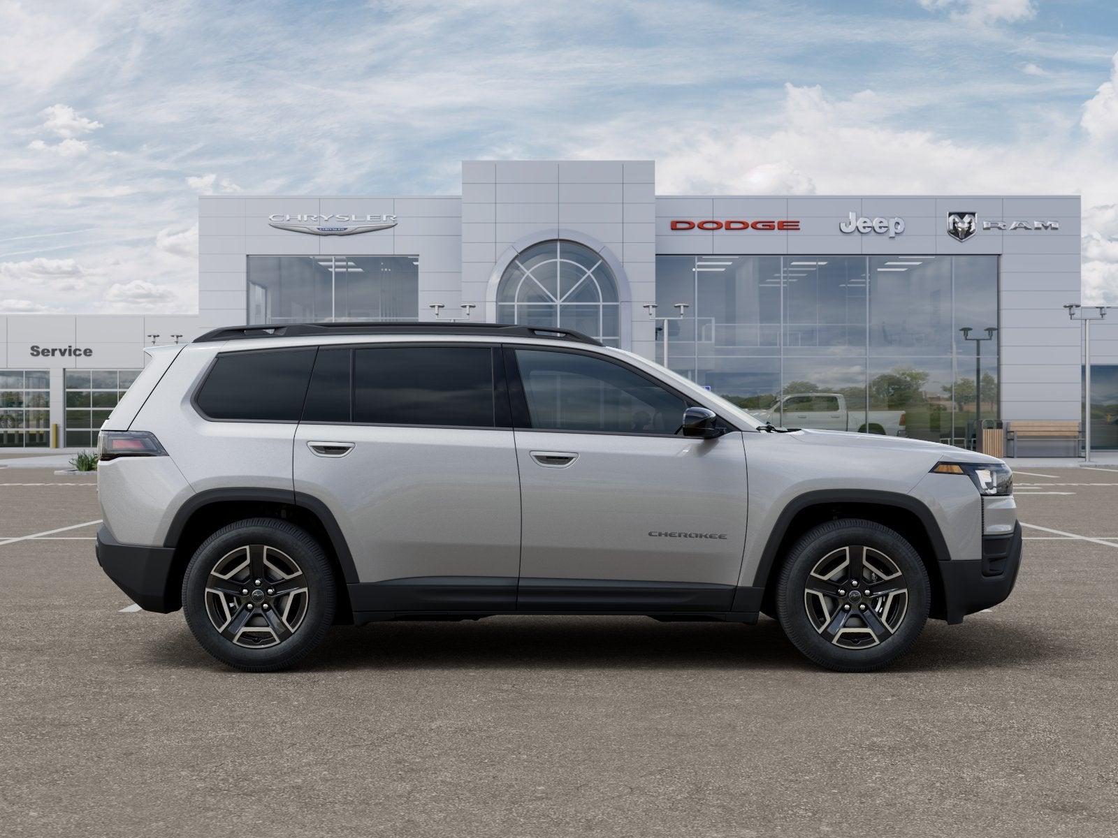 2026 Jeep Cherokee Laredo Silver Streak