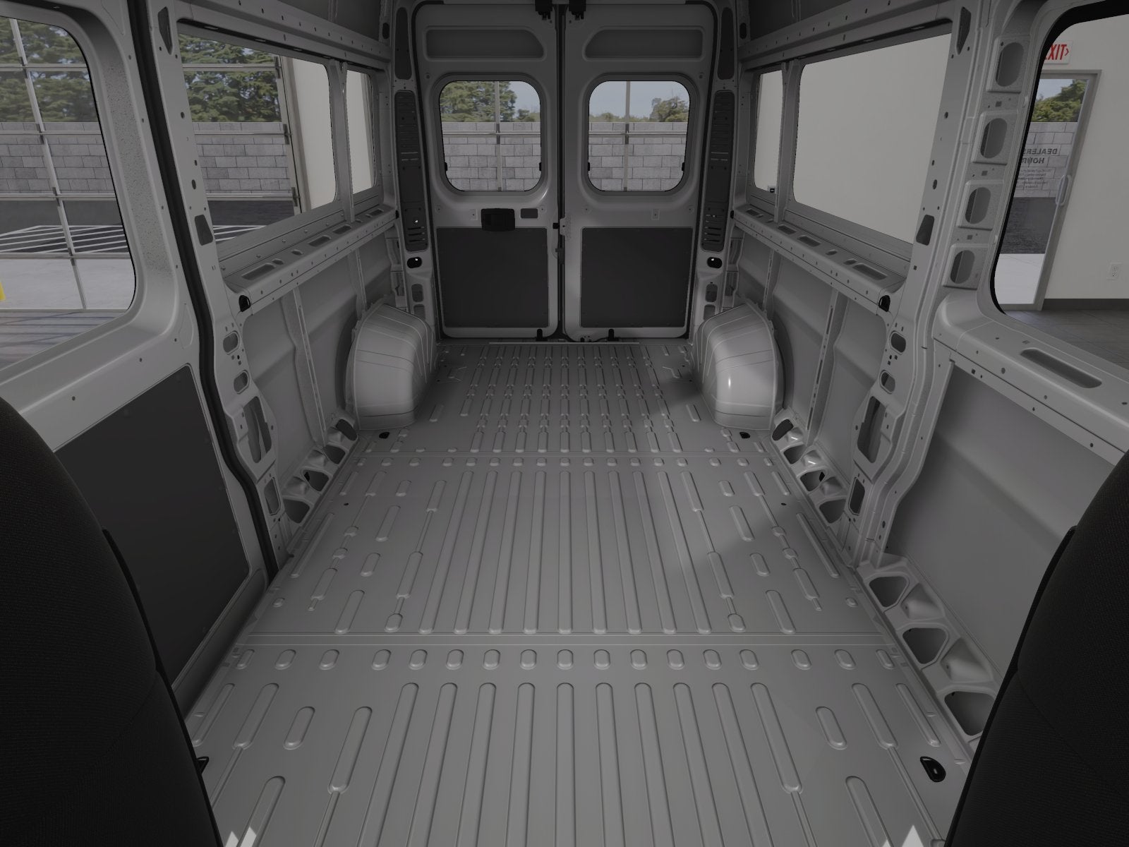 2025 RAM ProMaster 2500 Window Van SLT+ 10 Passenger Halfback