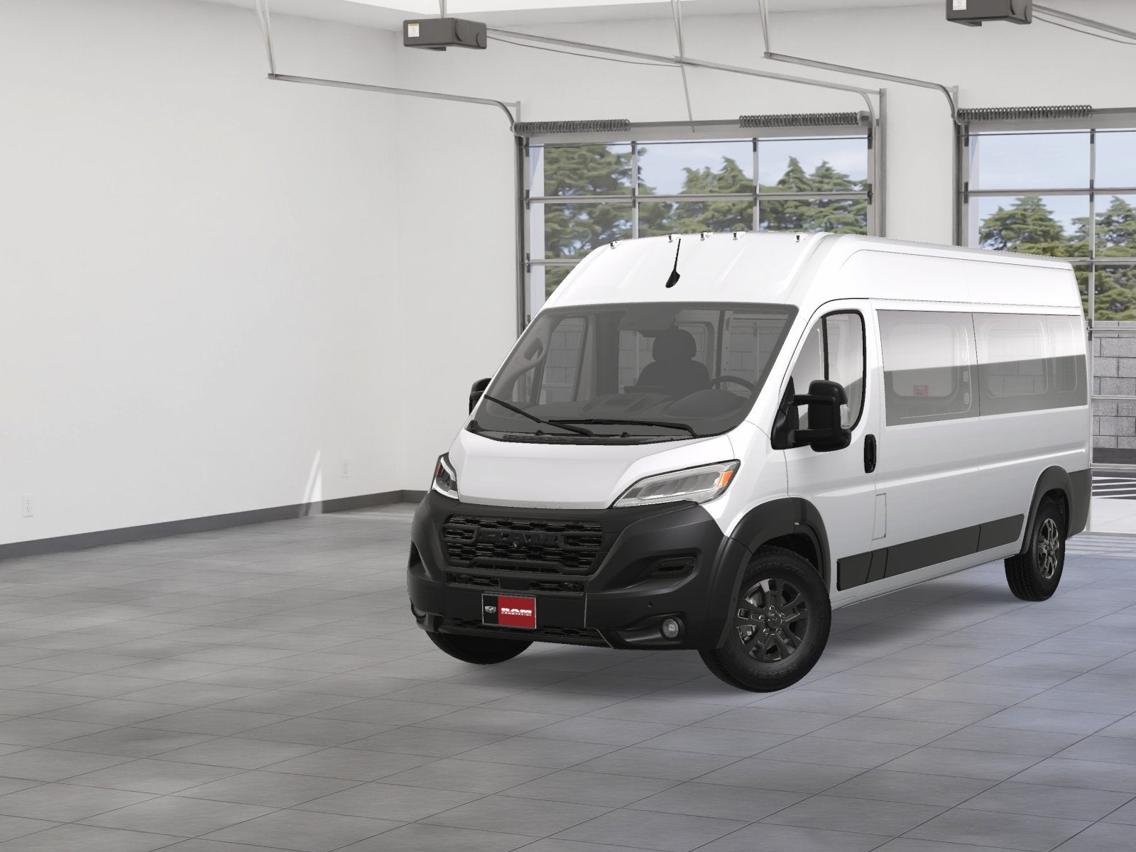 2025 RAM ProMaster 2500 Window Van SLT+ 10 Passenger Halfback