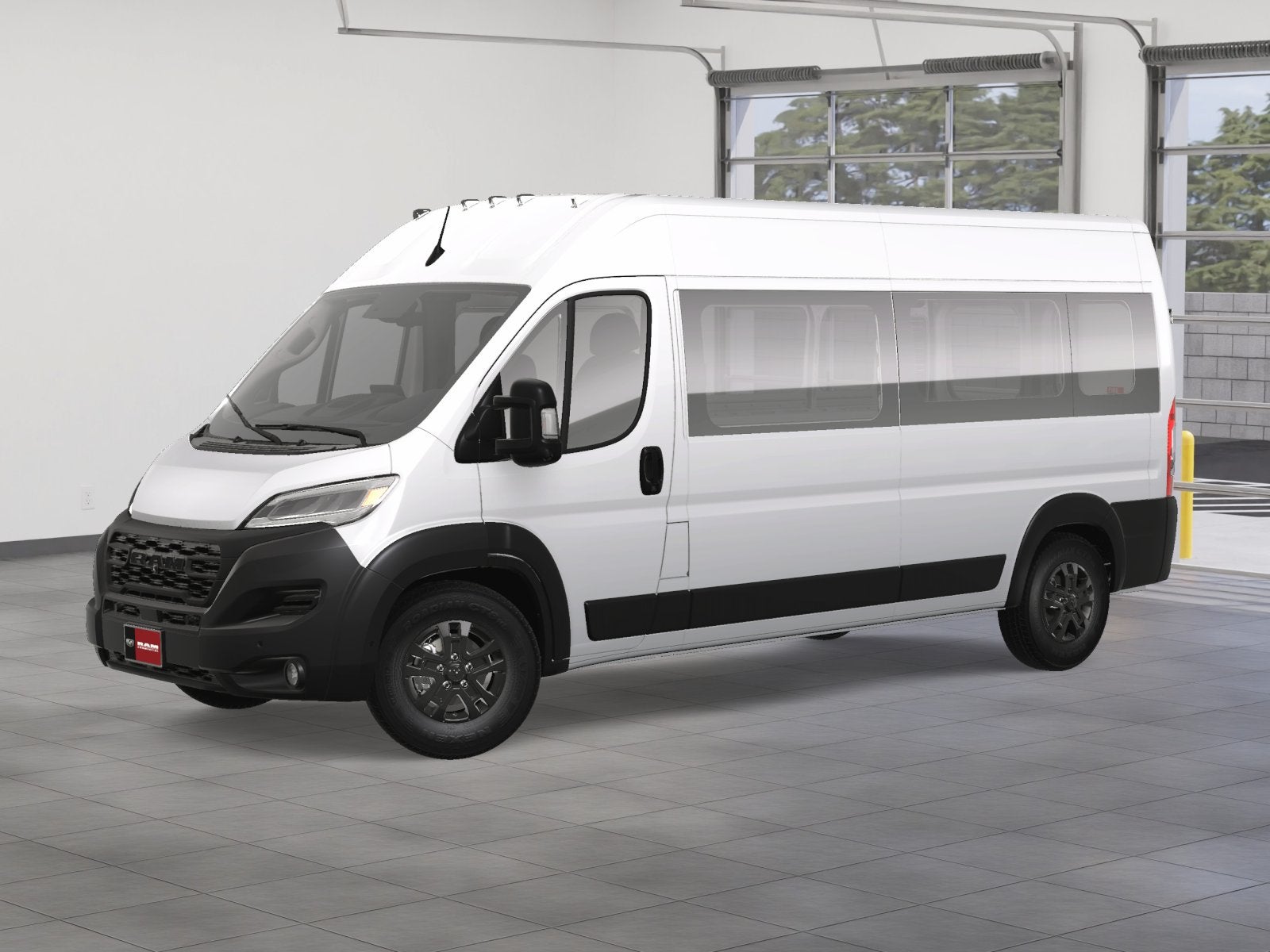 2025 RAM ProMaster 2500 Window Van SLT+ 10 Passenger Halfback