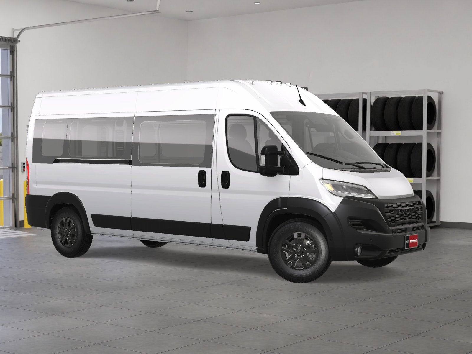 2025 RAM ProMaster 2500 Window Van SLT+ 10 Passenger Halfback