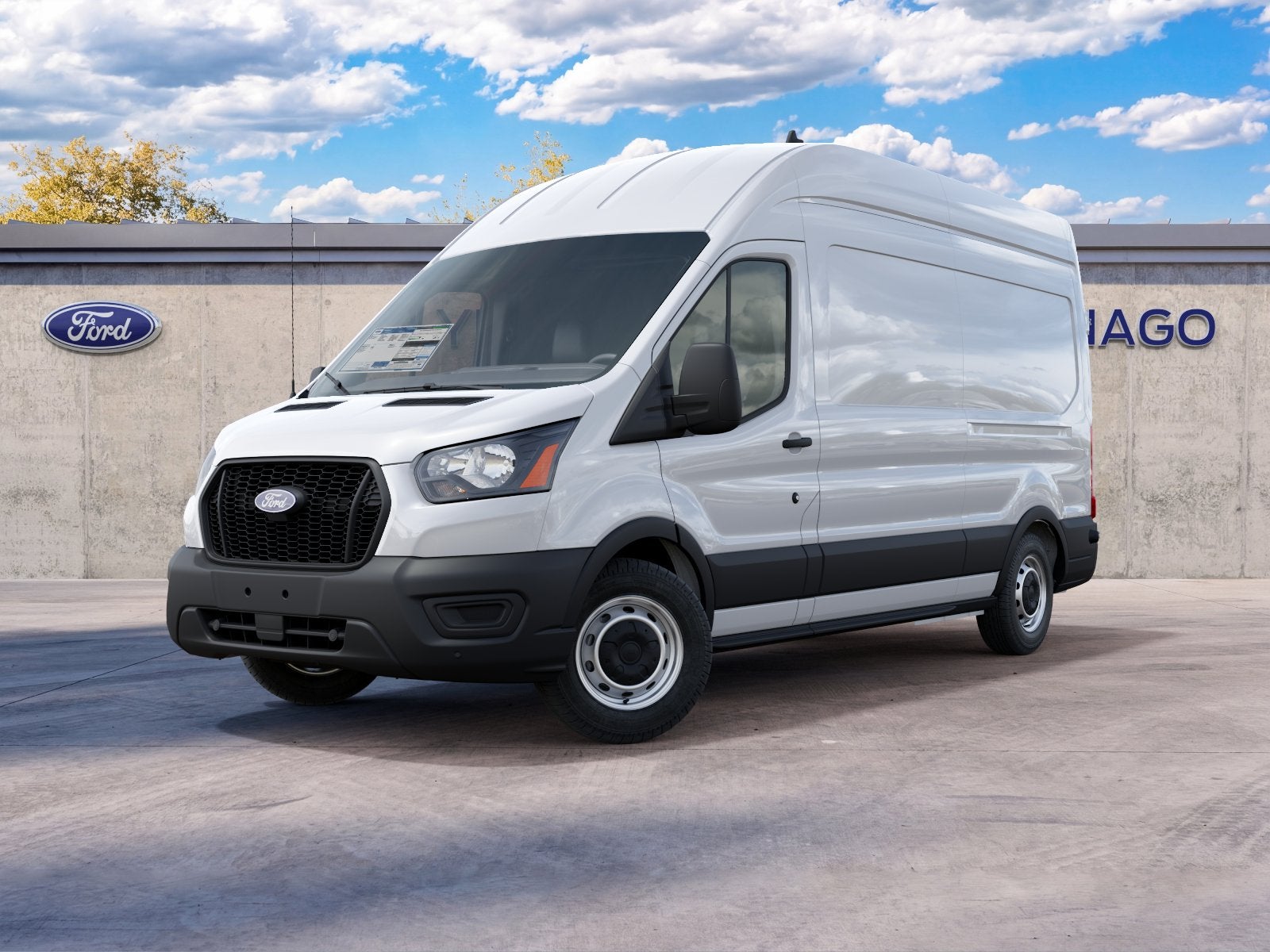 2027 Ford Transit Cargo Van T-350 148" Hi Rf 9500 GVWR RWD