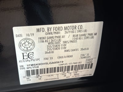 2020 Ford Explorer XLT