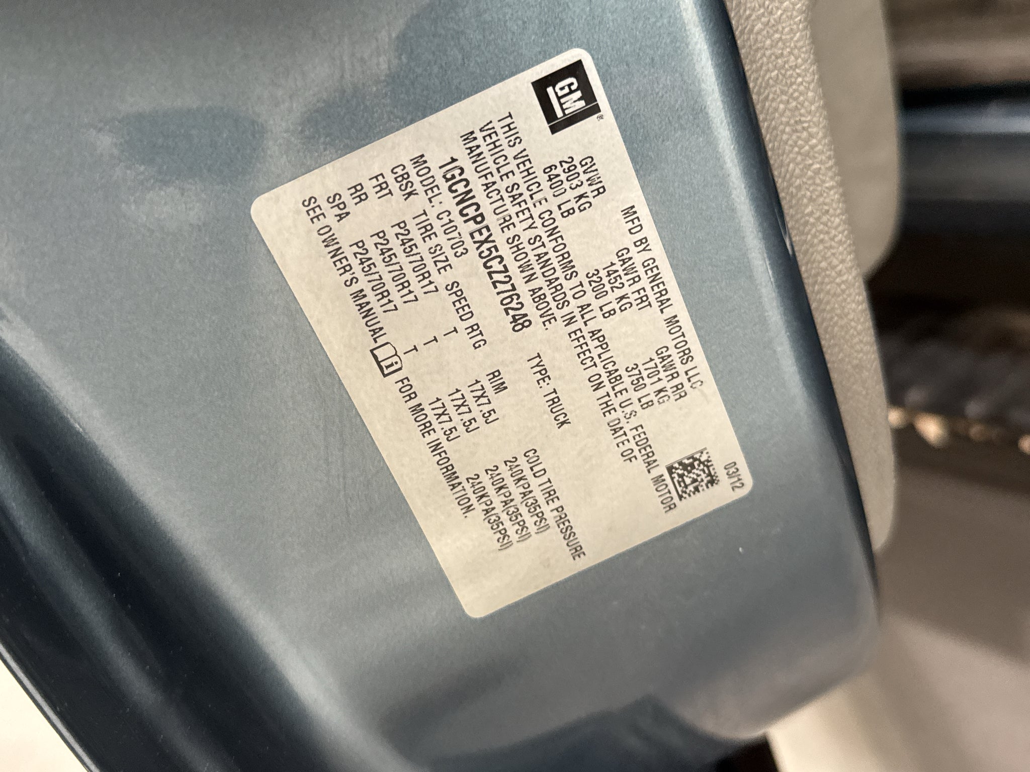 2012 Chevrolet Silverado 1500 Work Truck