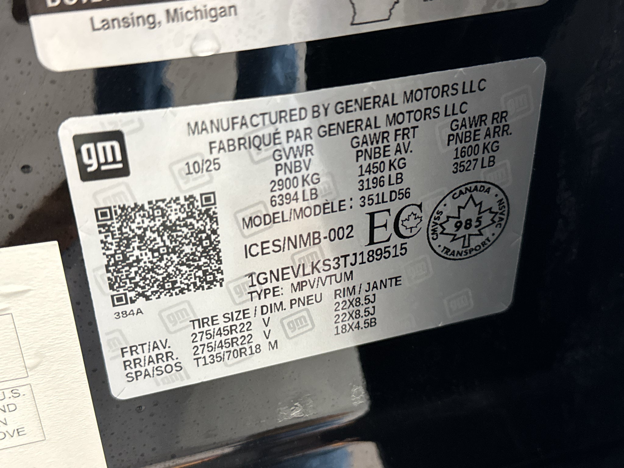2026 Chevrolet Traverse RS