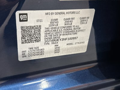 2022 GMC Sierra 3500 HD SLT