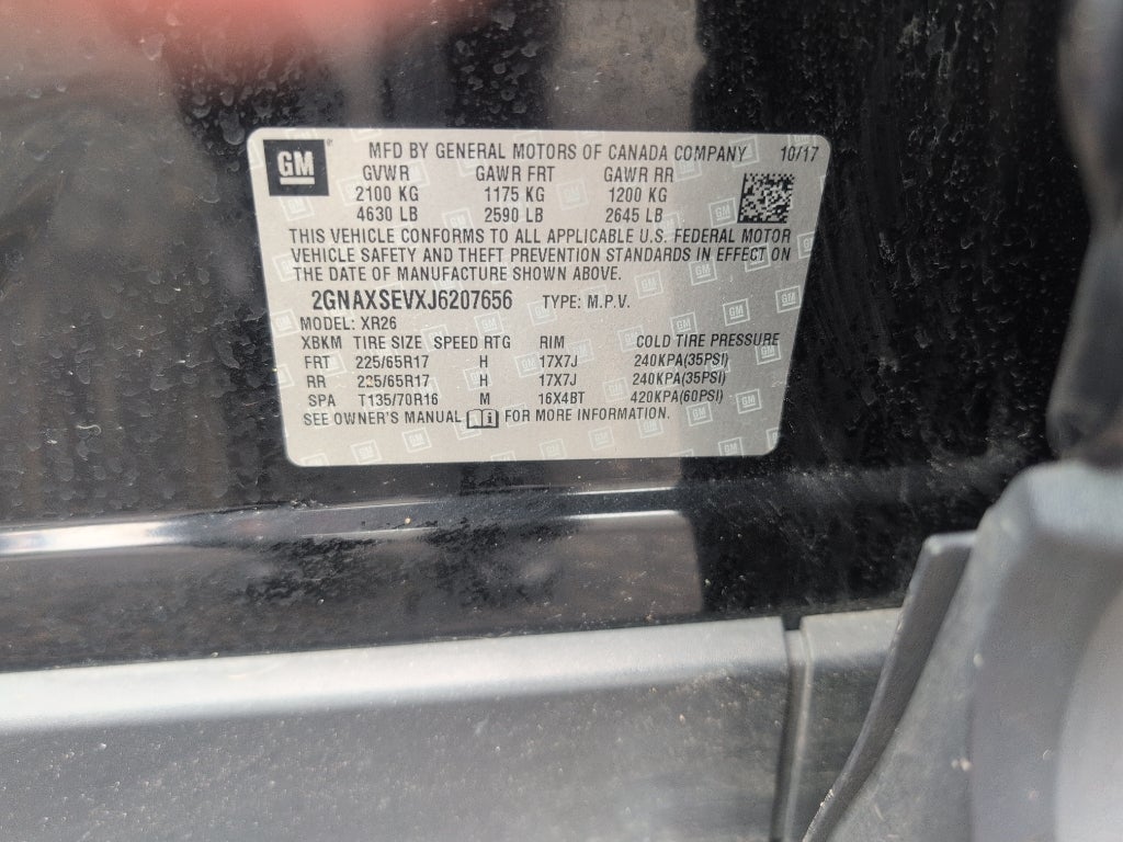 2018 Chevrolet Equinox LT