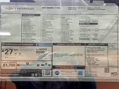 2027 Chevrolet Equinox LT
