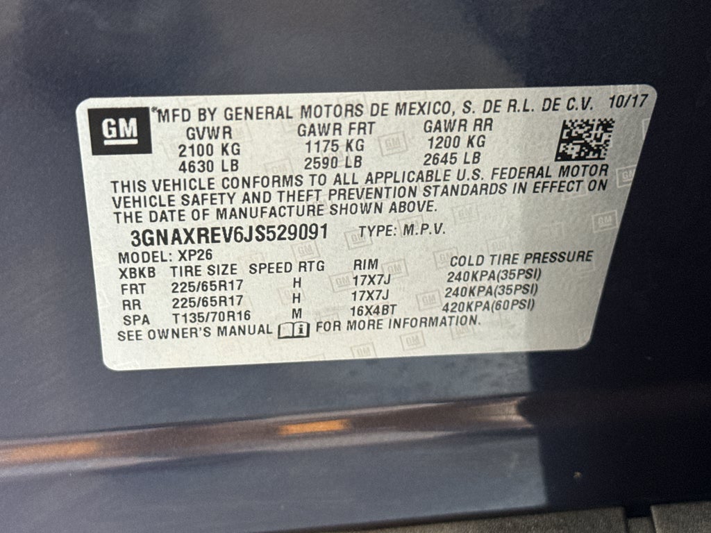 2018 Chevrolet Equinox LS