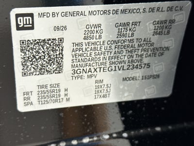 2027 Chevrolet Equinox RS