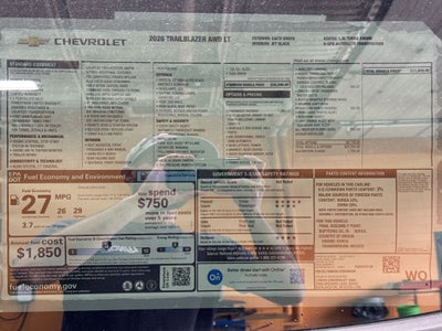 2026 Chevrolet Trailblazer LT